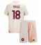 AS Roma Matias Soule #18 Uit tenue voor kinderen 2024-25 Korte Mouwen (+ broek)