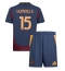 AS Roma Mats Hummels #15 Derde tenue voor kinderen 2024-25 Korte Mouwen (+ broek)