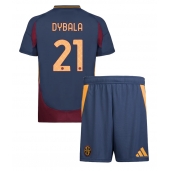 AS Roma Paulo Dybala #21 Derde tenue voor kinderen 2024-25 Korte Mouwen (+ broek)