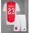 Ajax Steven Berghuis #23 Thuis tenue voor kinderen 2024-25 Korte Mouwen (+ broek)