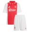 Ajax Thuis tenue voor kinderen 2024-25 Korte Mouwen (+ broek)