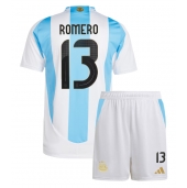 Argentinië Cristian Romero #13 Thuis tenue voor kinderen Copa America 2024 Korte Mouwen (+ broek)