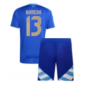 Argentinië Cristian Romero #13 Uit tenue voor kinderen Copa America 2024 Korte Mouwen (+ broek)