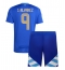 Argentinië Julian Alvarez #9 Uit tenue voor kinderen Copa America 2024 Korte Mouwen (+ broek)