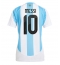 Argentinië Lionel Messi #10 Thuis tenue voor Dames Copa America 2024 Korte Mouwen