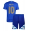 Argentinië Lionel Messi #10 Uit tenue voor kinderen Copa America 2024 Korte Mouwen (+ broek)