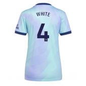 Arsenal Ben White #4 Derde tenue voor Dames 2024-25 Korte Mouwen