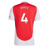 Arsenal Ben White #4 Thuis tenue 2024-25 Korte Mouwen