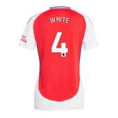 Arsenal Ben White #4 Thuis tenue voor Dames 2024-25 Korte Mouwen