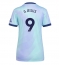 Arsenal Gabriel Jesus #9 Derde tenue voor Dames 2024-25 Korte Mouwen