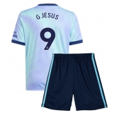 Arsenal Gabriel Jesus #9 Derde tenue voor kinderen 2024-25 Korte Mouwen (+ broek)