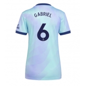 Arsenal Gabriel Magalhaes #6 Derde tenue voor Dames 2024-25 Korte Mouwen