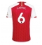 Arsenal Gabriel Magalhaes #6 Thuis tenue 2023-24 Korte Mouwen