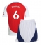 Arsenal Gabriel Magalhaes #6 Thuis tenue voor kinderen 2024-25 Korte Mouwen (+ broek)