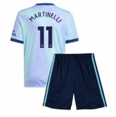 Arsenal Gabriel Martinelli #11 Derde tenue voor kinderen 2024-25 Korte Mouwen (+ broek)