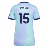 Arsenal Jakub Kiwior #15 Derde tenue voor Dames 2024-25 Korte Mouwen