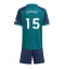 Arsenal Jakub Kiwior #15 Derde tenue voor kinderen 2023-24 Korte Mouwen (+ broek)