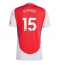 Arsenal Jakub Kiwior #15 Thuis tenue 2024-25 Korte Mouwen