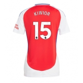 Arsenal Jakub Kiwior #15 Thuis tenue voor Dames 2024-25 Korte Mouwen