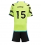 Arsenal Jakub Kiwior #15 Uit tenue voor kinderen 2023-24 Korte Mouwen (+ broek)