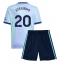 Arsenal Jorginho Frello #20 Derde tenue voor kinderen 2024-25 Korte Mouwen (+ broek)