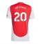 Arsenal Jorginho Frello #20 Thuis tenue 2024-25 Korte Mouwen