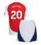 Arsenal Jorginho Frello #20 Thuis tenue voor kinderen 2024-25 Korte Mouwen (+ broek)