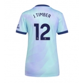 Arsenal Jurrien Timber #12 Derde tenue voor Dames 2024-25 Korte Mouwen