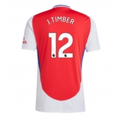 Arsenal Jurrien Timber #12 Thuis tenue 2024-25 Korte Mouwen