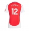 Arsenal Jurrien Timber #12 Thuis tenue voor Dames 2024-25 Korte Mouwen