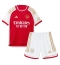 Arsenal Jurrien Timber #12 Thuis tenue voor kinderen 2023-24 Korte Mouwen (+ broek)