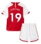 Arsenal Leandro Trossard #19 Thuis tenue voor kinderen 2023-24 Korte Mouwen (+ broek)