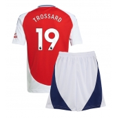 Arsenal Leandro Trossard #19 Thuis tenue voor kinderen 2024-25 Korte Mouwen (+ broek)