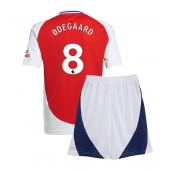 Arsenal Martin Odegaard #8 Thuis tenue voor kinderen 2024-25 Korte Mouwen (+ broek)