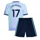 Arsenal Oleksandr Zinchenko #17 Derde tenue voor kinderen 2024-25 Korte Mouwen (+ broek)