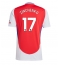 Arsenal Oleksandr Zinchenko #17 Thuis tenue 2024-25 Korte Mouwen