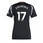 Arsenal Oleksandr Zinchenko #17 Uit tenue voor Dames 2024-25 Korte Mouwen