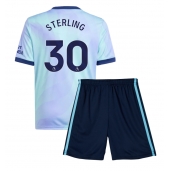 Arsenal Raheem Sterling #30 Derde tenue voor kinderen 2024-25 Korte Mouwen (+ broek)