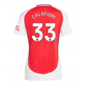 Arsenal Riccardo Calafiori #33 Thuis tenue voor Dames 2024-25 Korte Mouwen