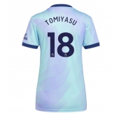 Arsenal Takehiro Tomiyasu #18 Derde tenue voor Dames 2024-25 Korte Mouwen