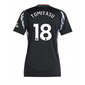 Arsenal Takehiro Tomiyasu #18 Uit tenue voor Dames 2024-25 Korte Mouwen