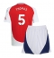 Arsenal Thomas Partey #5 Thuis tenue voor kinderen 2024-25 Korte Mouwen (+ broek)