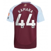 Aston Villa Boubacar Kamara #44 Thuis tenue 2024-25 Korte Mouwen