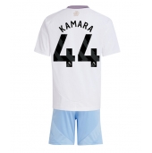 Aston Villa Boubacar Kamara #44 Uit tenue voor kinderen 2024-25 Korte Mouwen (+ broek)