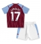 Aston Villa Clement Lenglet #17 Thuis tenue voor kinderen 2023-24 Korte Mouwen (+ broek)