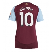 Aston Villa Emiliano Buendia #10 Thuis tenue voor Dames 2024-25 Korte Mouwen