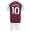 Aston Villa Emiliano Buendia #10 Thuis tenue voor kinderen 2024-25 Korte Mouwen (+ broek)