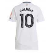 Aston Villa Emiliano Buendia #10 Uit tenue voor Dames 2024-25 Korte Mouwen