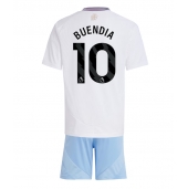 Aston Villa Emiliano Buendia #10 Uit tenue voor kinderen 2024-25 Korte Mouwen (+ broek)