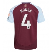 Aston Villa Ezri Konsa #4 Thuis tenue 2024-25 Korte Mouwen